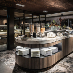 Luxe buffet in stijlvol restaurant