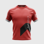 Fietsshirt Het-Fytshûs rood