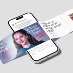 Social carrousel op mobiel